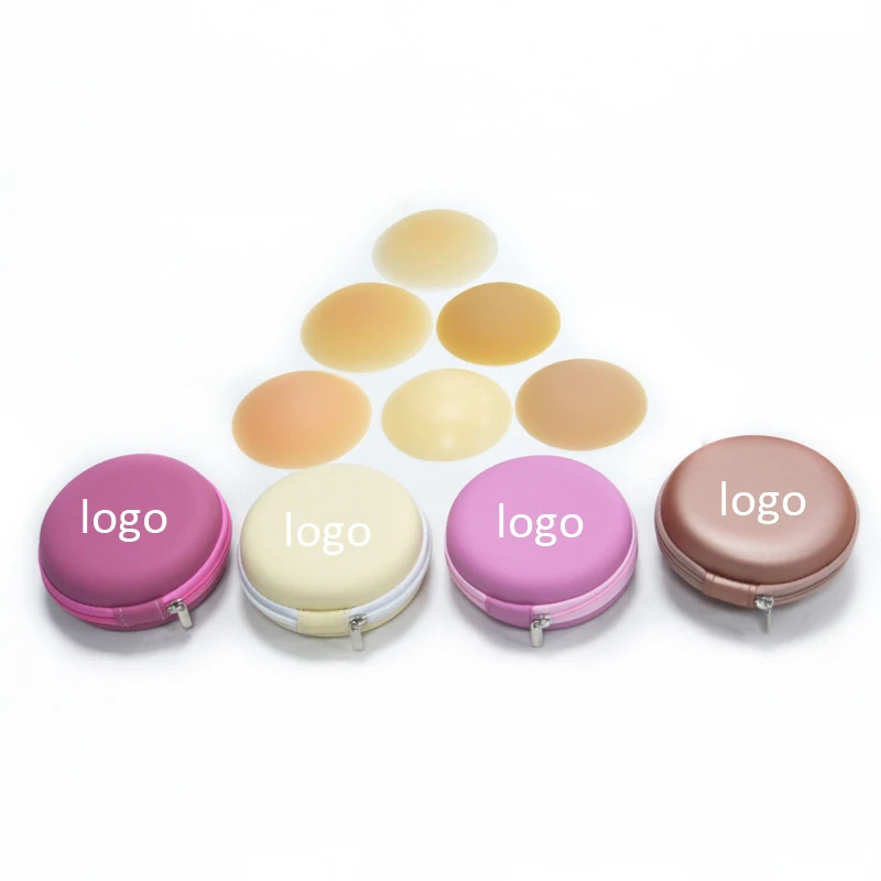 Ultra Thin Pasties Sticky Reusable Body Heat Self Adhesive Non Glue Nipple Silicone Breast Cover