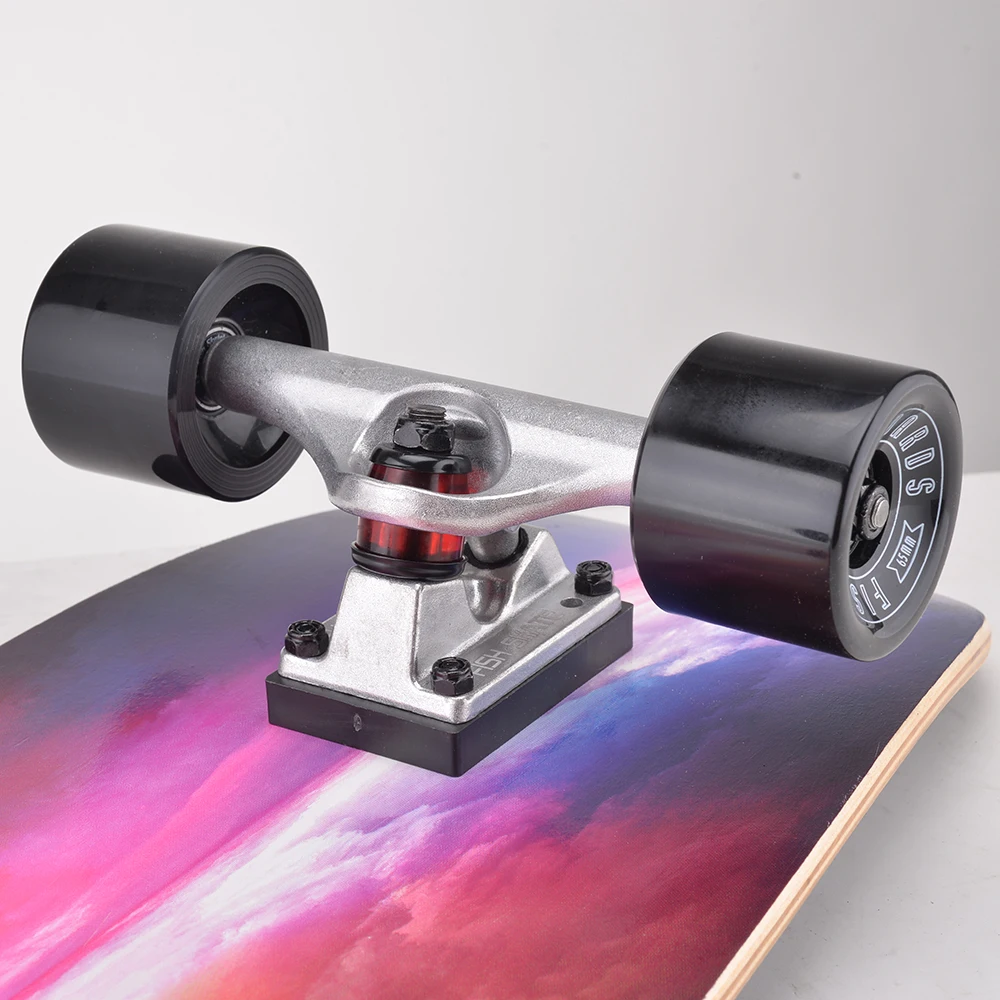 Hot New Style C5 surf skateboard  7 Ply Canadian Maple wood Land Surf Skateboards 32inch