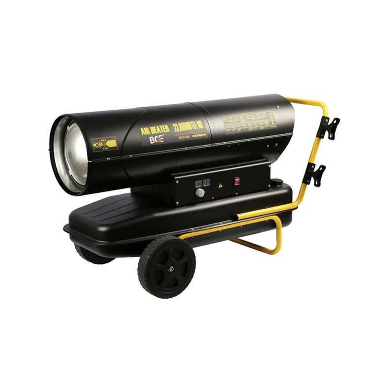 BGE 70KW Optional Remote External Thermostat Chinese Diesel Air Heater For Commercial Workshops Garages