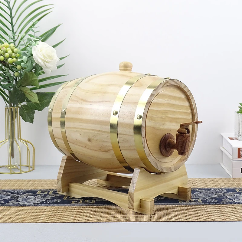 Дубовая бочка без ликера соснового вина Baijiu украшение для дома