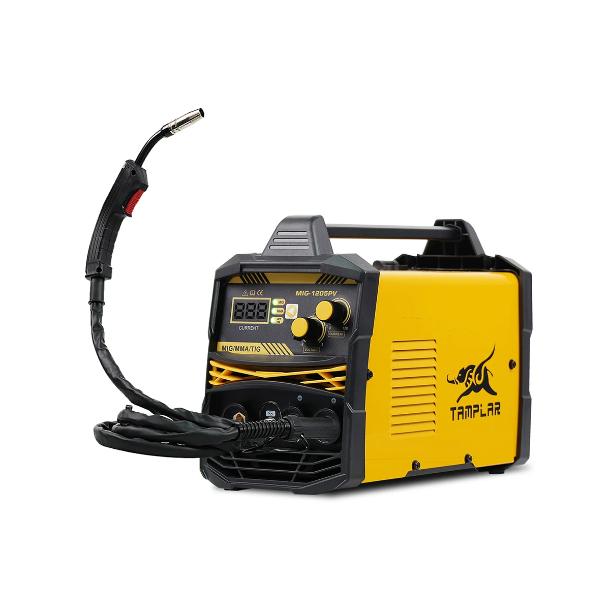 Portable Mig Welder 120Amp Flux Core Welder 220V Igbt Gasless Mma Mig 2 In 1 Welding Machine