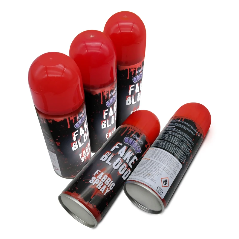 Halloween Party Special Effects Makeup Blood Splatter Liquid Fake Blood Spray for Zombie blood