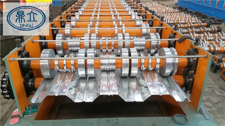 Quality Assurance Metal Deck Making Machine Deck Floor Roll Forming Machine arched tile forming machine