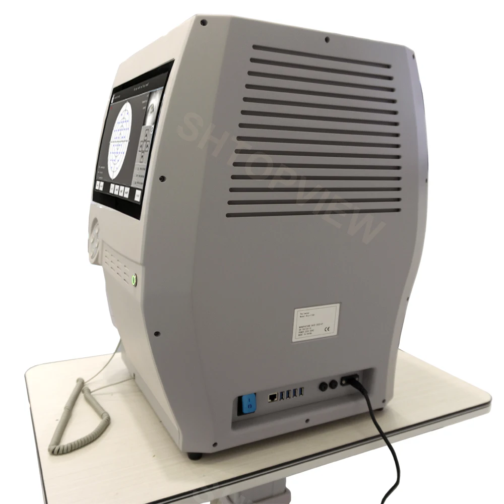China BIO-1100 Automated Perimetry Test Machine Ophthalmic Auto Perimeter Humphrey Visual Field Analyzer LED projection perimete