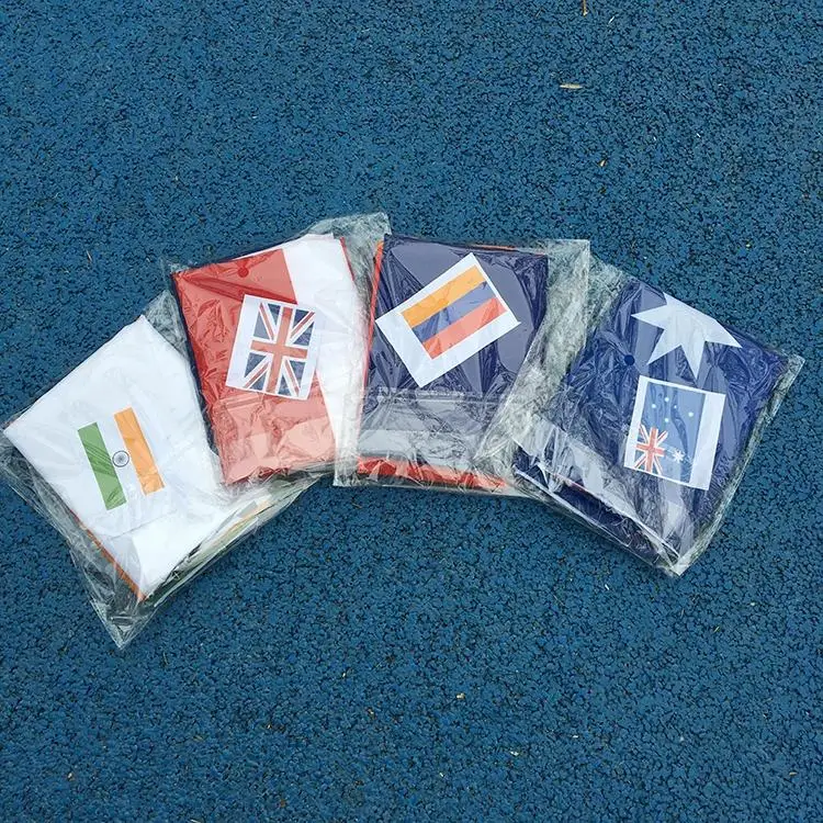 Custom Pole flags 3*5 2*3 4*6 2*8, factory production double side printed with three layers with blackout fabric