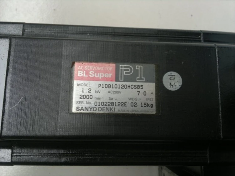 Factory Hot Sale A00 B00 C00 Servo Motor - Used Or Repair Fit For Sanyo Denki