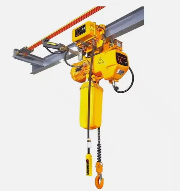 2024 Best Seller Electric Chain Hoist 500kg Load Capacity G80 Chain Various Indoor Outdoor Cranes 220V Construction Industry