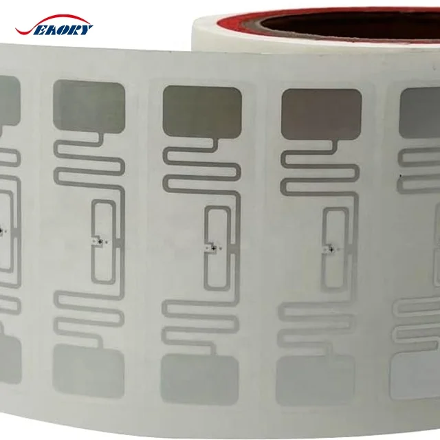 Заводская Цена Rfid стикер Uhf Длинный Rang тег пассивный с чип этикетка