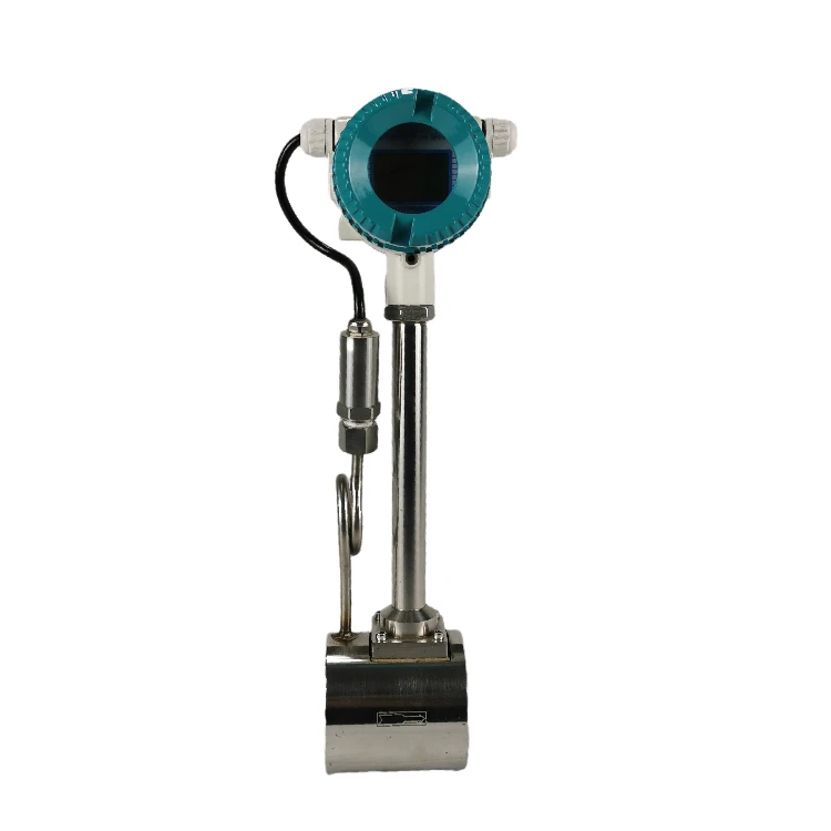 3.6V battery - powered clamp is connected with eddy current flowmeter water flow meter pulse output