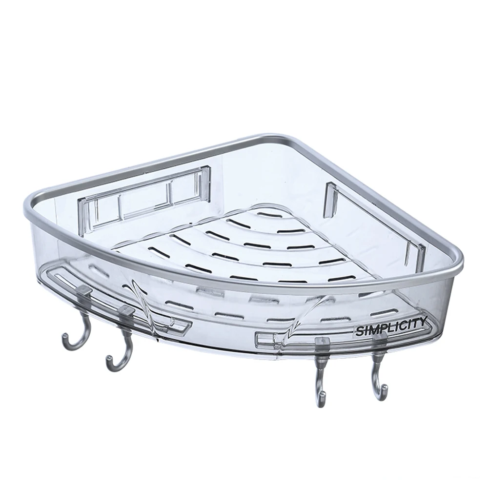 Cheap wholesale portable plastic corner shelf bathroom