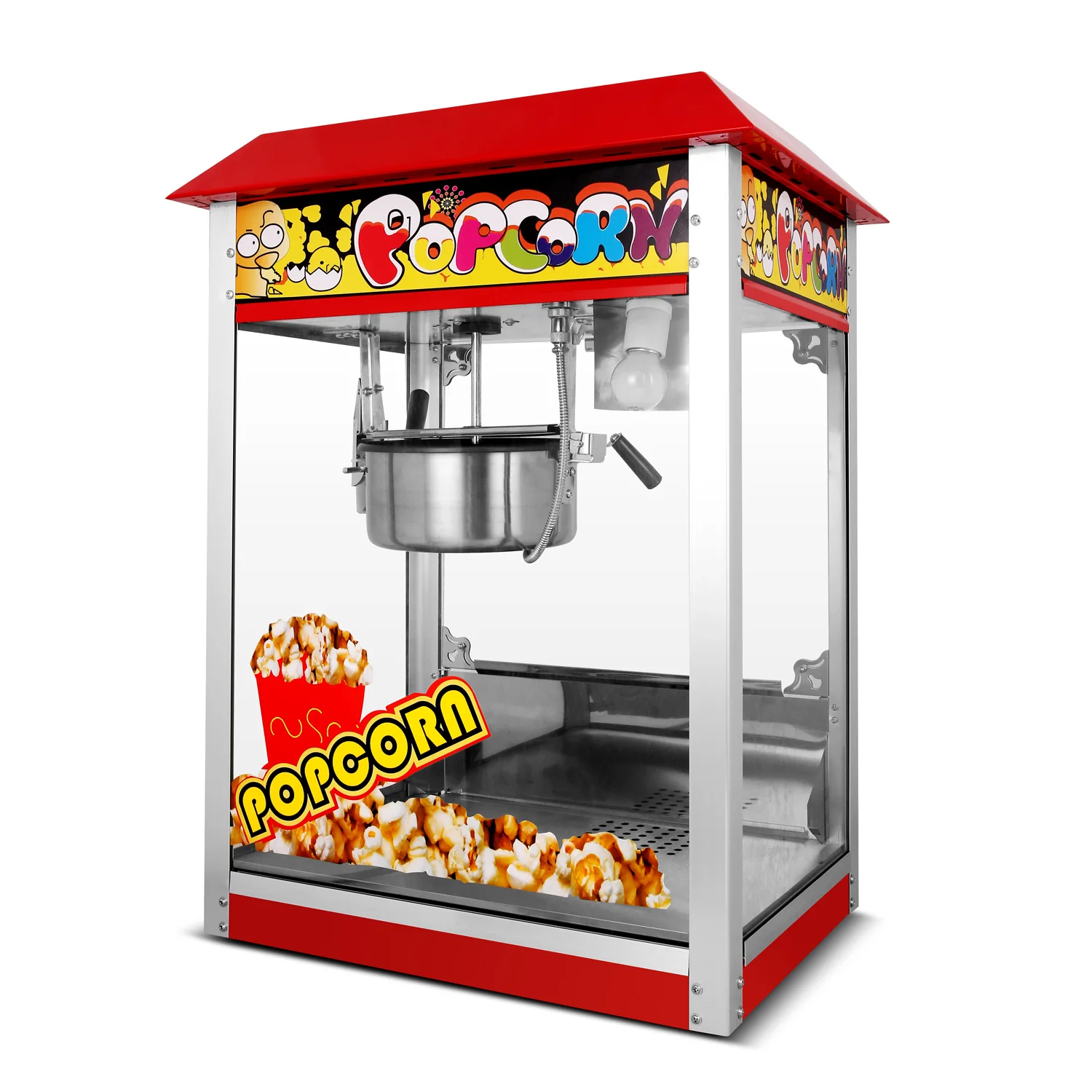 Commercial Electric Popcorn Machine For Cinema