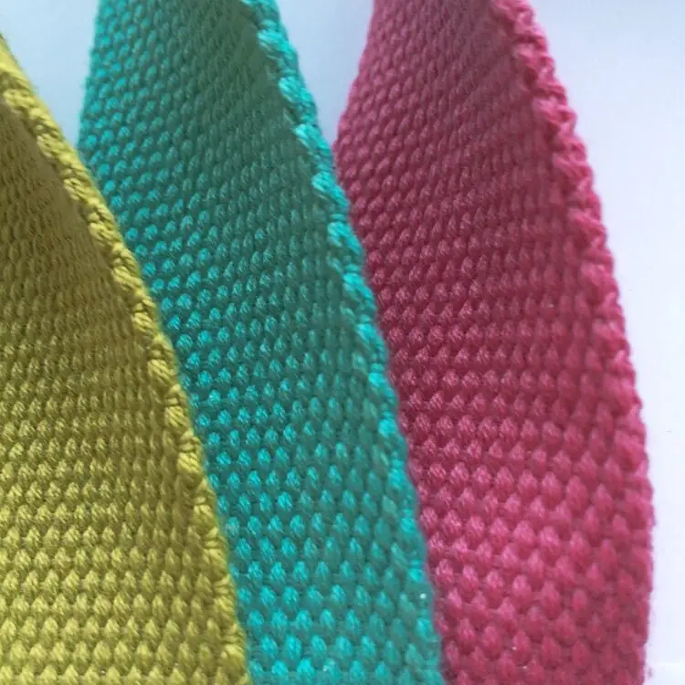 High Quality Wholesale 2.2mm Thickness Cotton Webbing For Clothes Acceptable Customization