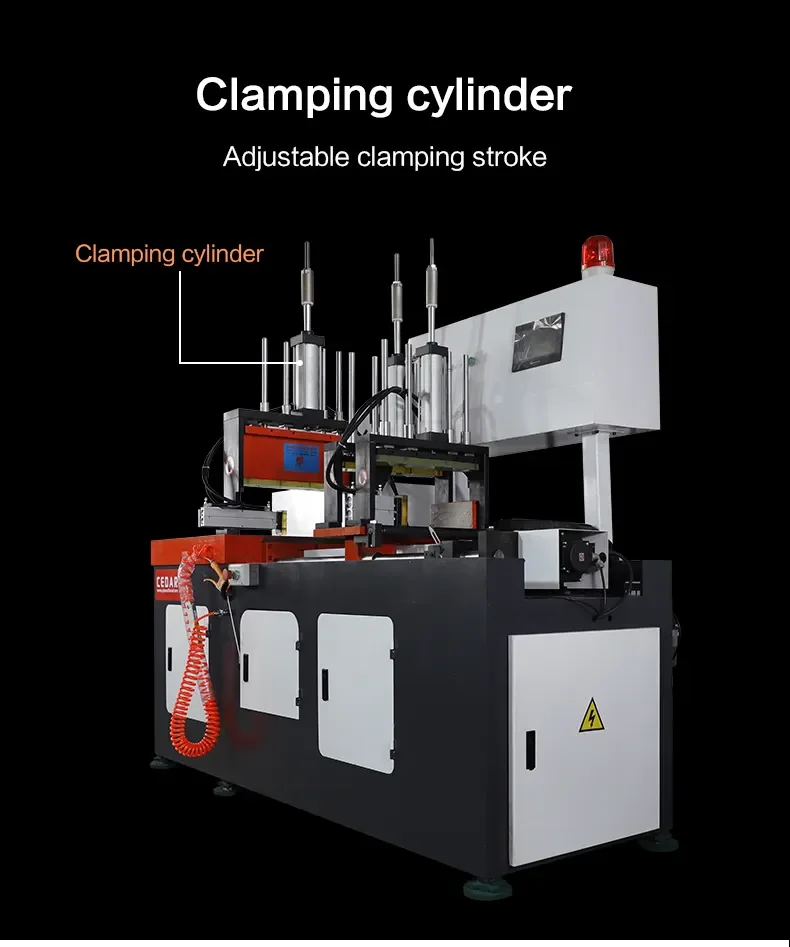 Automatic Hydraulic Cross Cutting Aluminum Cutting Machine Occupies Small Space Suitable For Non-ferrous Metal Cutting