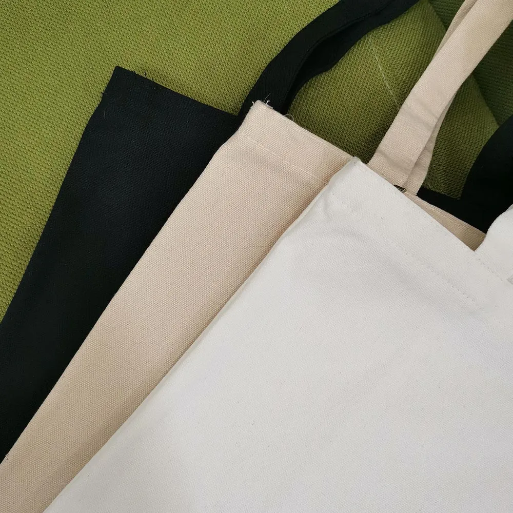 Personal Customize Women Tote Bag Linen Canvas Bag with Print Logo Custom Your Pictures Shopping Bags Cotton Eco Grocery Totes