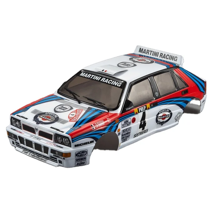 1/10 electric touring car Lancia Delta HF Integrale Finished Body Rally-racing (Printed)