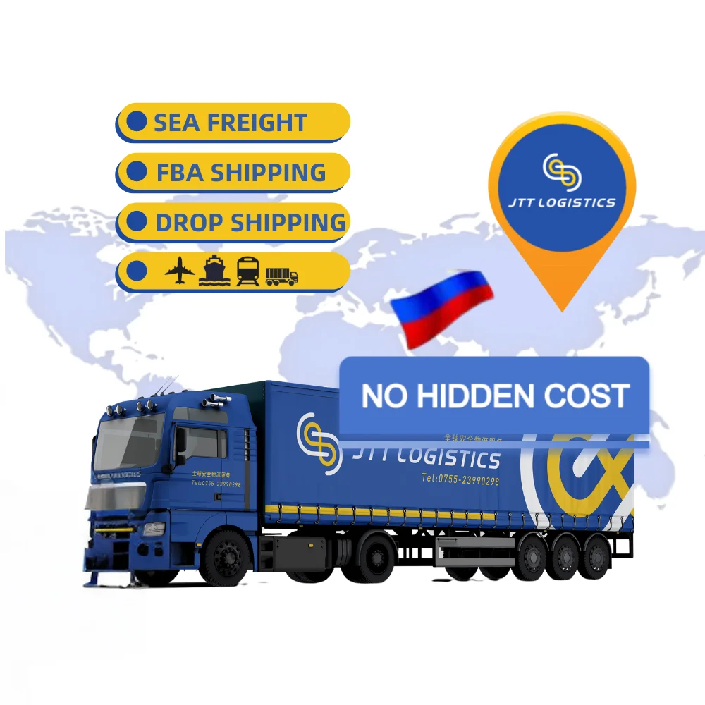 China Shipping Company With Best Sea Freight Railway Transportation To Russia Trucking Delivery  Service DDP Agent To Europe
