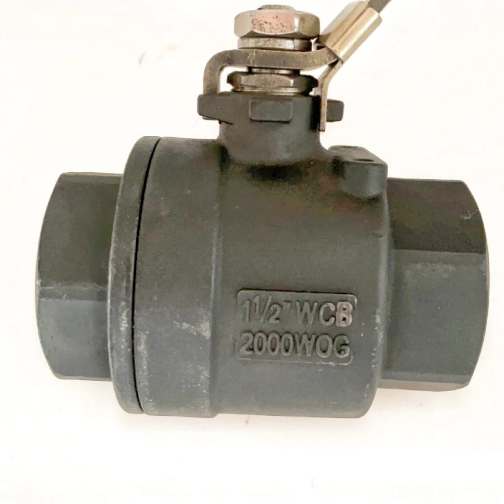 2006WCW series carbon steel 2PC ball valve with 2000PSI pressure