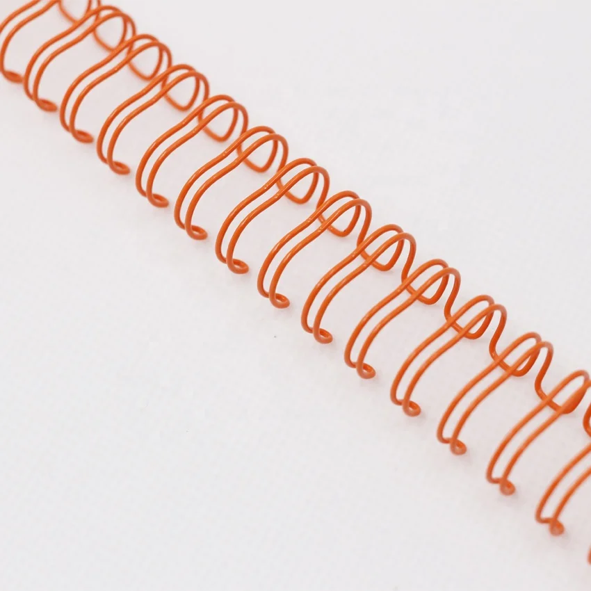 High Quality Multiple Color Spiral Coil Book Binding Wire O Double Wire