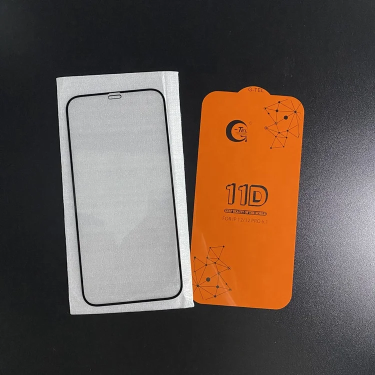 Machine Making g-tel 11D Temper Screen Protector Mobile Tempered Glass Wholesale Price In India