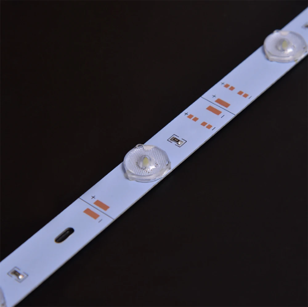 12leds 95cm SMD3030 LED  rigid light bar with lens for advertising light box office lamp