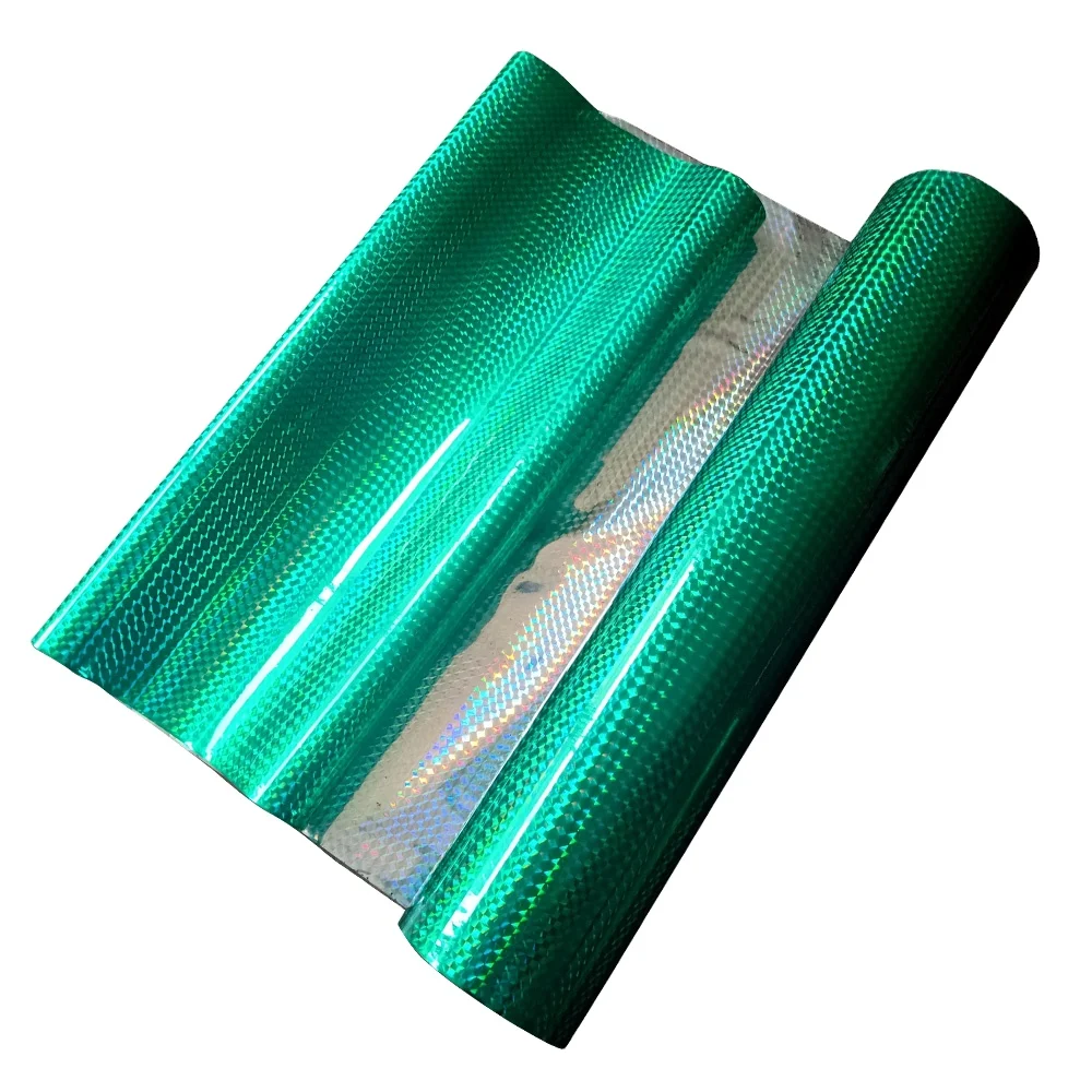 holographic laser printable color metalized aluminum PET BOPP lamination film rolls with primer for printing