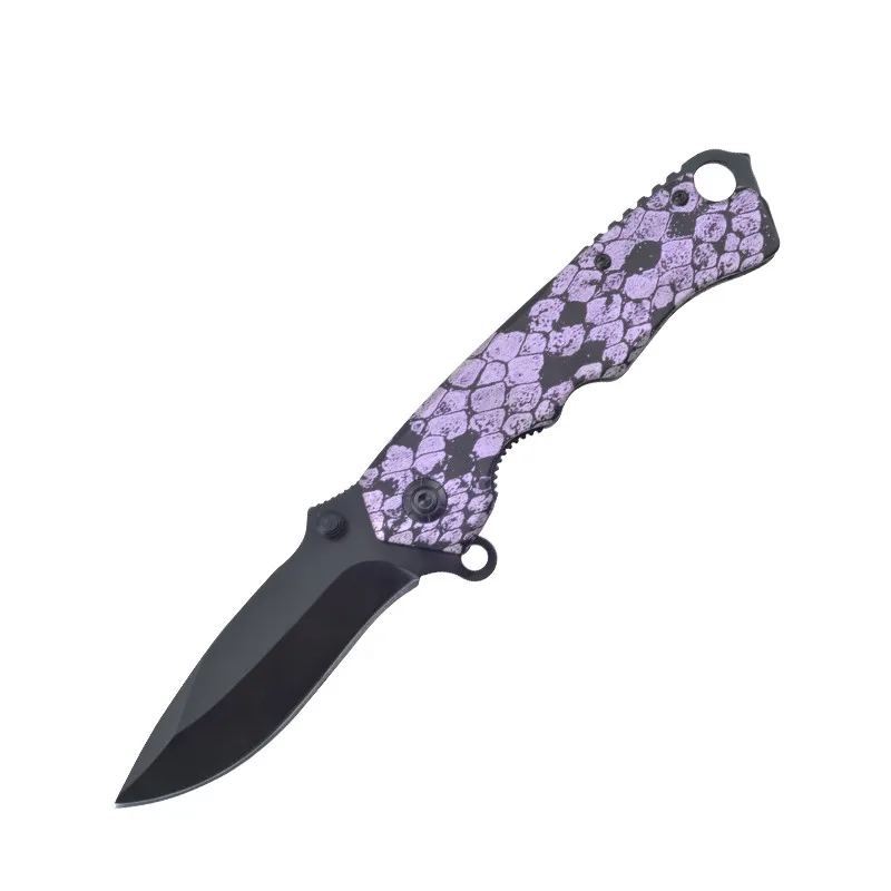 Outdoor Manufacturer Hot Sell Knife Camping Tools Colorful Beauty Pocket Knife China for Hunting Knife