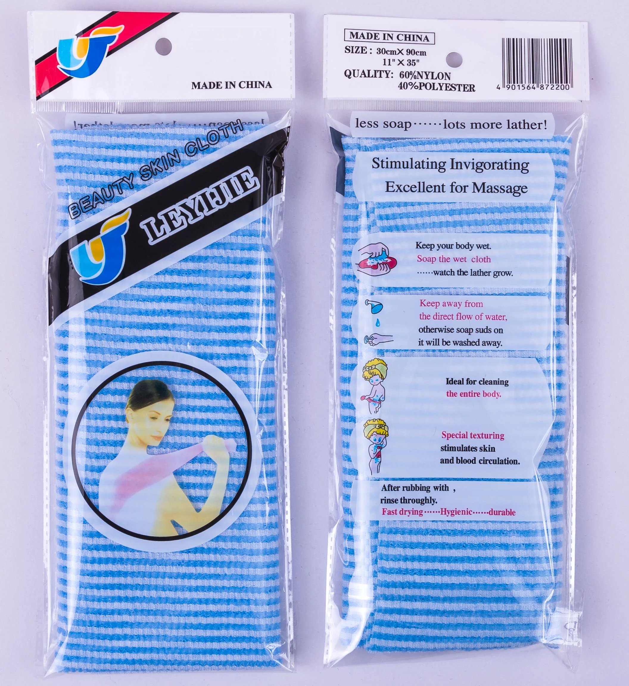 High Quality 60% Nylon+40% Polyester Magic Peeling Cloth Beauty Skin Cloth Disposable Exfoliating Dish Wash Cloth