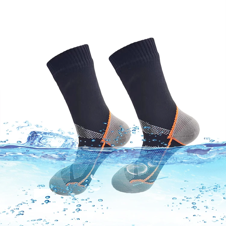 Waterproof Socks Breathable Outdoor Waterproof Hiking Wading Camping Winter Skiing Sock Riding Snow Warm Waterproof Socks