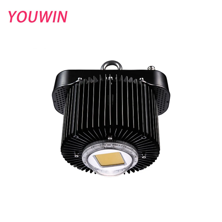 YOUWIN 150W LED High Bay Light Industrial Aluminum Heatsink IP65 for Indoor Warehouse 200W Power 19500lm High Efficiency