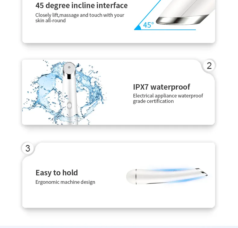 Beauty Facial Eye Massage Magic Wand Electric Under Eye Bag Treatment Device Home Use Beauty Equipment