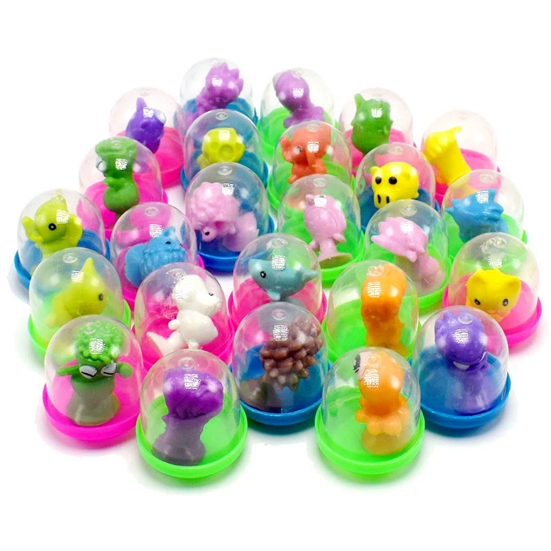 Mixed Different cheap egg surprise toys kids plastic gashapon capsule ball toy