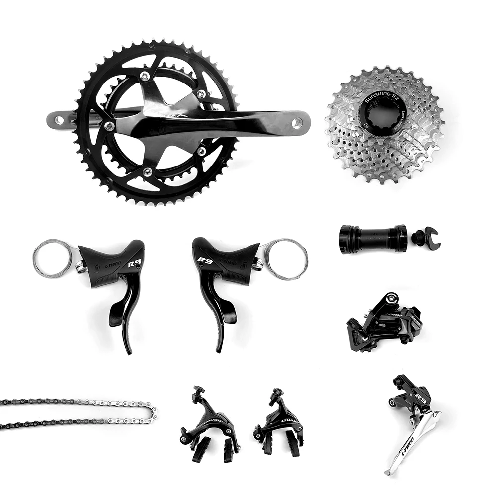 Good Quality LTWOO NEW R9 Road Groupset 2*11 Speed Bike Spare part Shimano Compatible