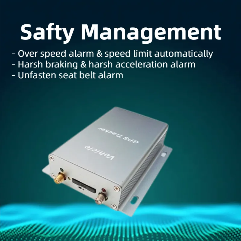 GPS Tracker for Car 1-Year Warranty Over-Speed Alarm Automatic Hard Braking Acceleration Beidou LBS Positioning iOS Android Apps