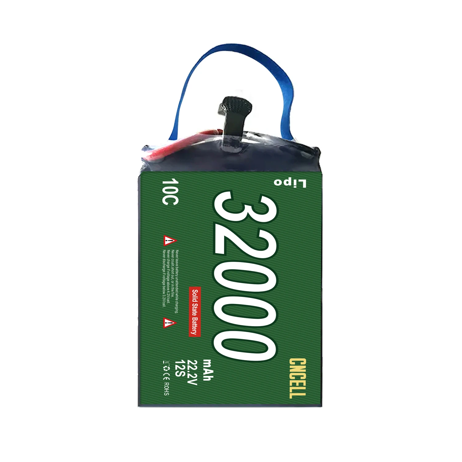 Высокая плотность 300wh/кг 6S 12S 14S 32000mAh 30ah полутвердотельный Аккумулятор для VTOL UAV drone