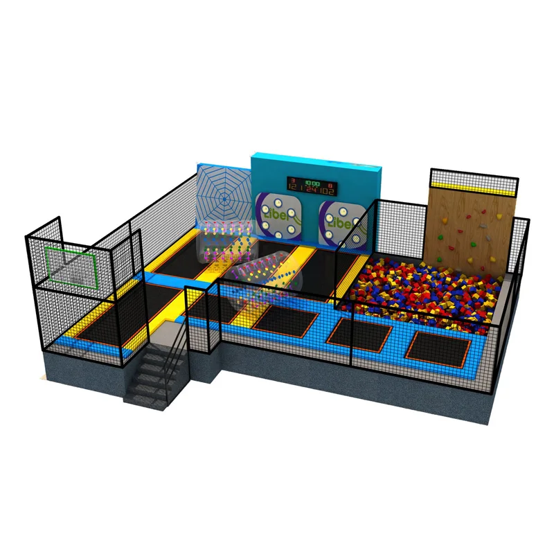 ASTM Standard Commercial Kids Indoor Trampoline Park for sale