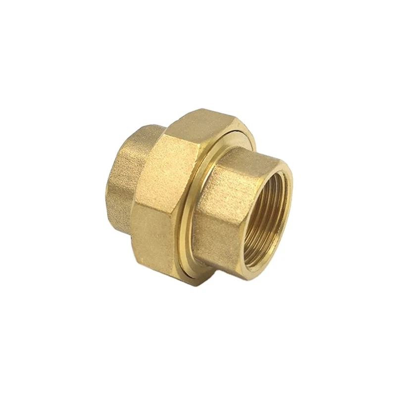 Brass Plumbing Fitting Union 1' BSPP Female Thread Brass Union