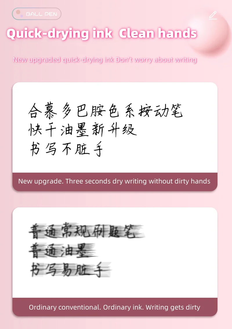 New stock wholesale High Appearance Level ST Press Side press Neutral Signature pen Dopamine press neutral pen