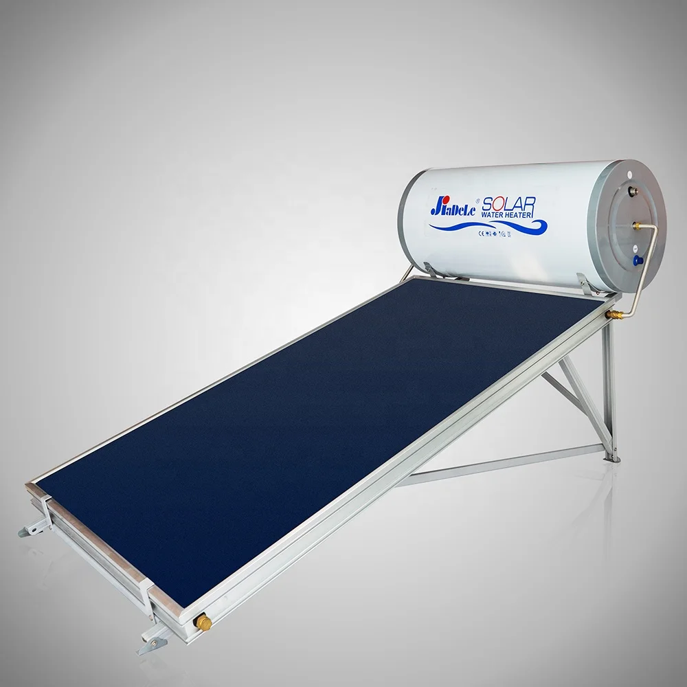 
2020 Bathroom Sloping Roof solar energy water heater price Flat Plate Solar panel heater Solar Water Heater 