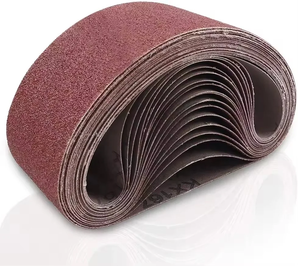 Aluminum Oxide Abrasive Grinding Sanding Belt for Wood Floor Polishing