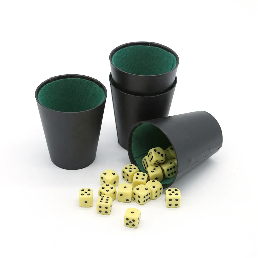 tabletop twister gaming games four players liar dice cup set