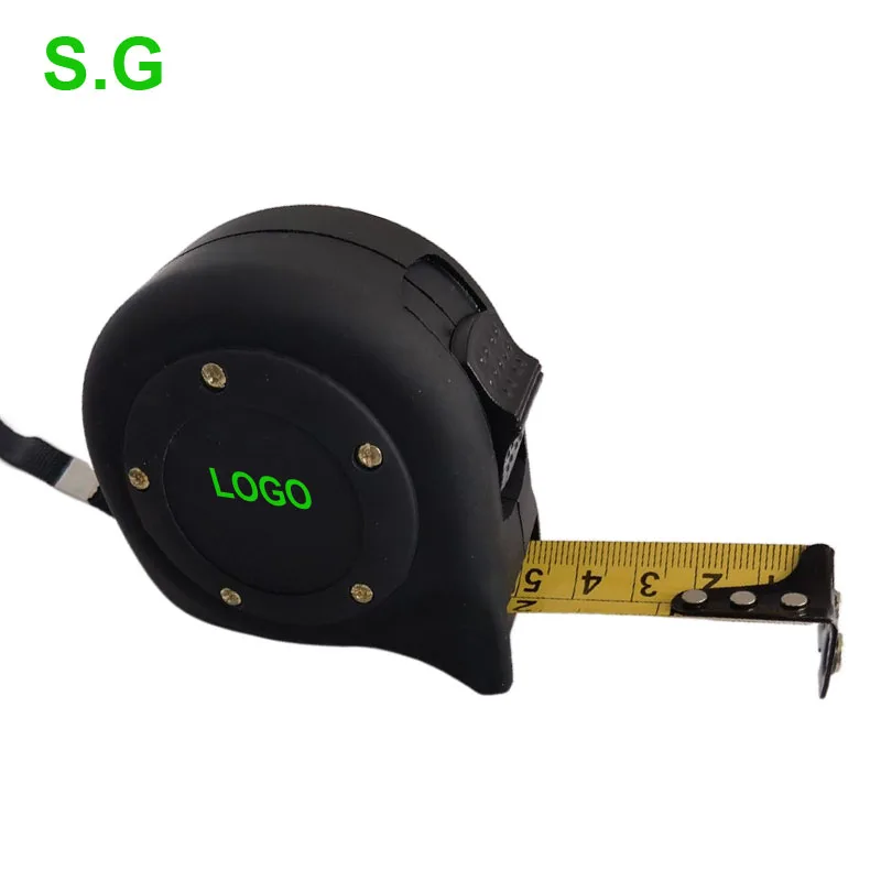 3m 5m 7.5m 10m compact rubber jacket Tape Measure with Magnetic Hook
