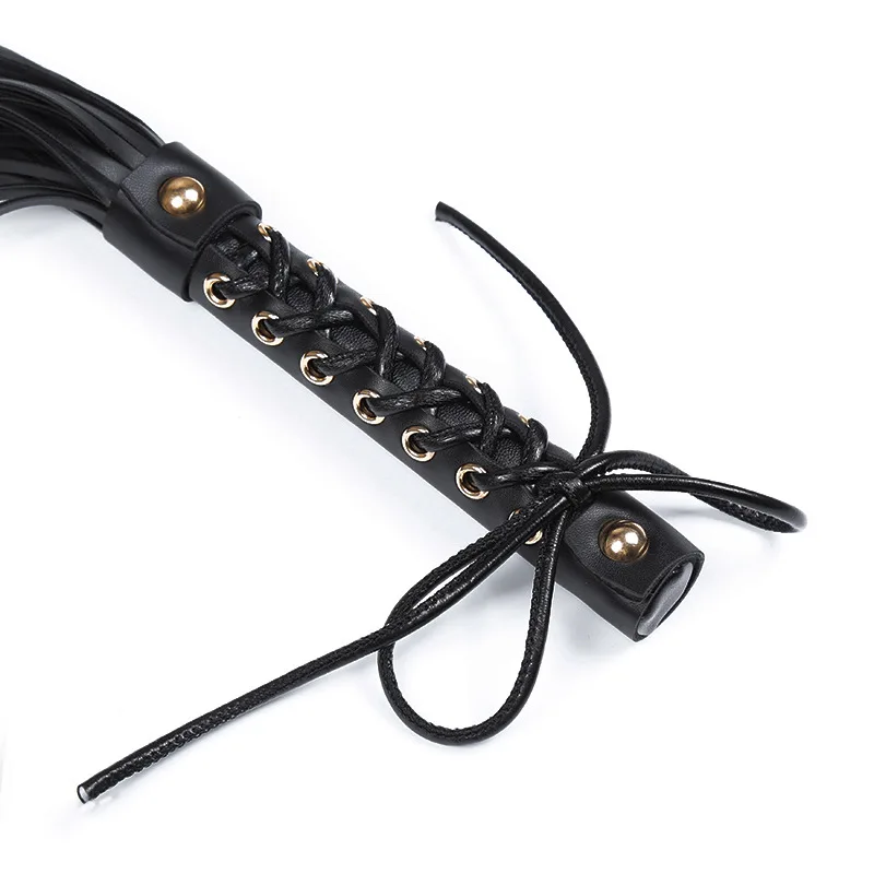 Slave Soft Leather Whip Adult Games BDSM Flogger Bondage Gear Sex Toys Flirt Couple Erotic Fetish Stimulates Queen Whips Cosplay