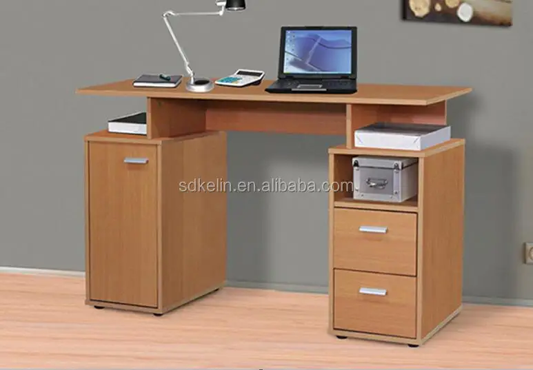 modern mdf / chipboard computer desk table
