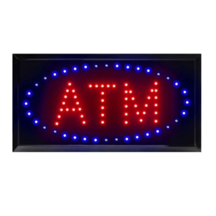 48x25 см Высокое реклама вывеска светодиодная неоновая вывеска для организаций и магазинов доска с бегущей строкой