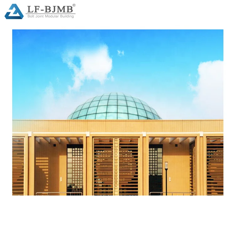 High Quality Customized Design Space frame Glass Geodesic Dome Roof