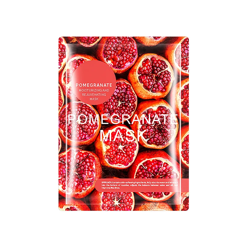 Оптовая продажа, корейская косметика, фруктовая маска, фабричные коллагеновые маски для лица с гранатом