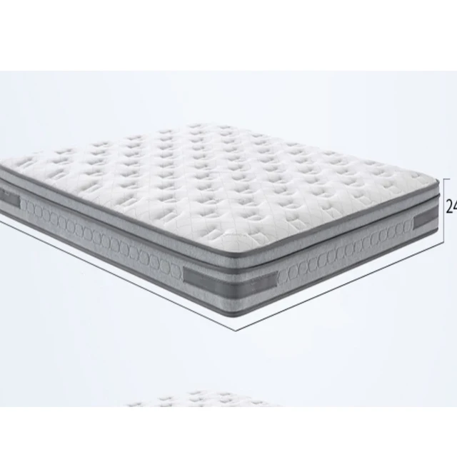 rubber house tricot gold ssingle quality memory foam material export spring core soft topper mattress