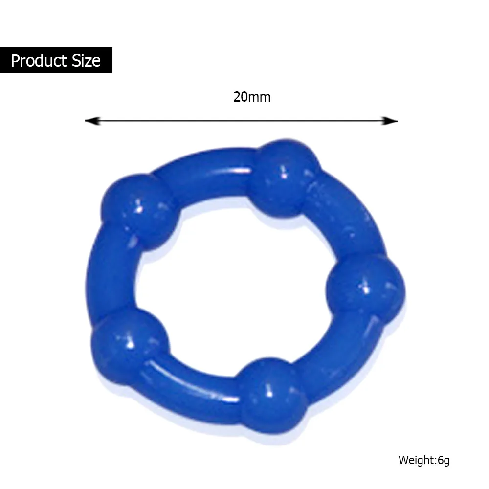 
Male Medical Grade TPE Delay Ejaculation Time-lapse Sex Toys Men Penis Cock Rings 