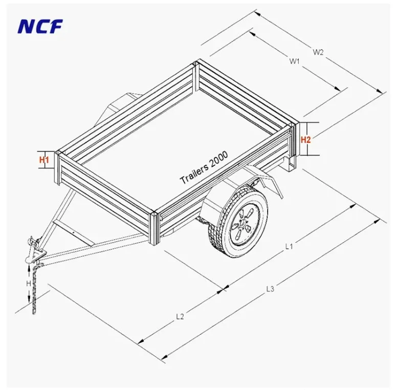 620gsm Custom Utility Box Trailer Cover Blue PVC Tarpaulin Cover with bungee rope