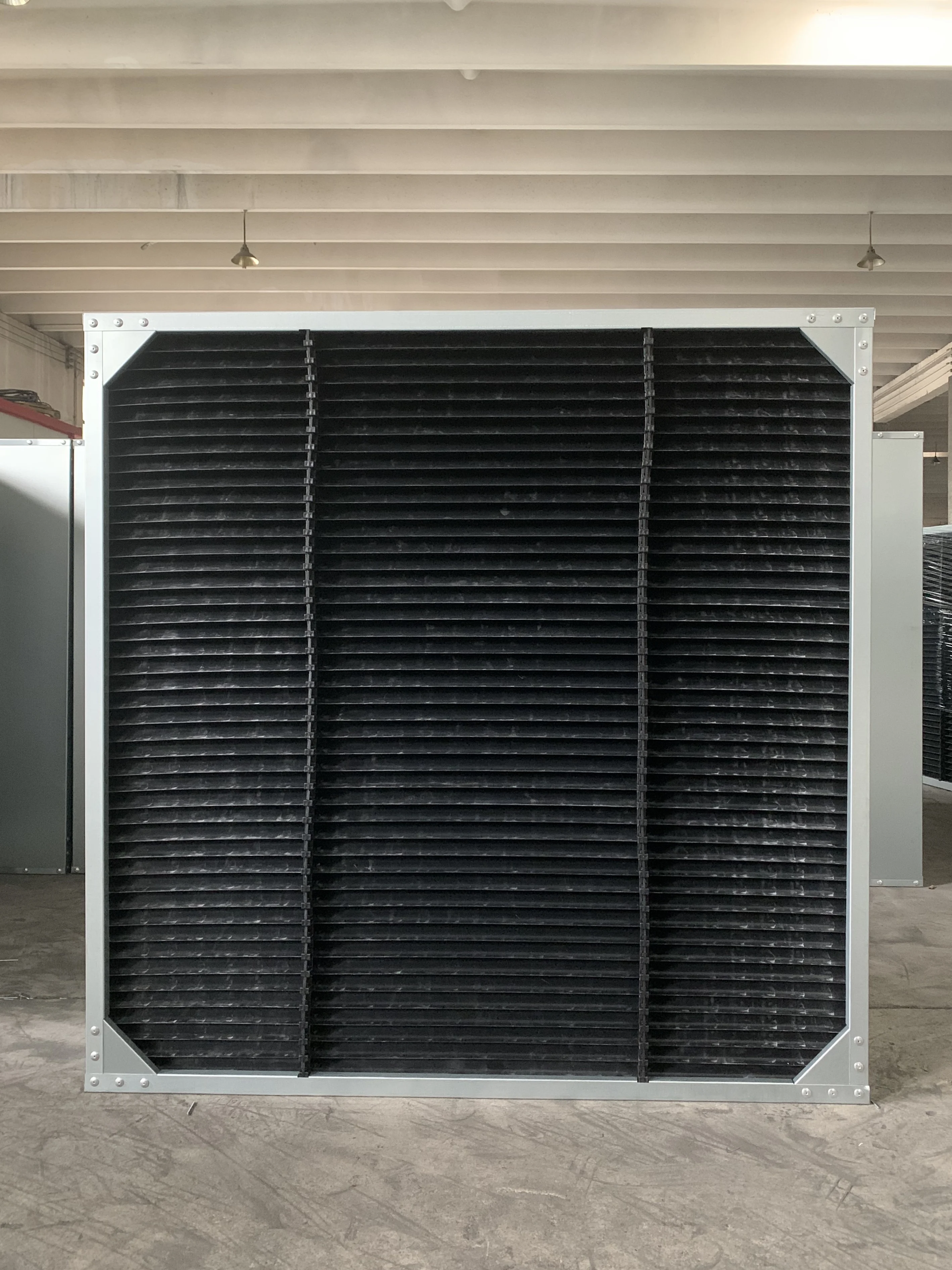 Pengda Cheap Galvanized steel Poultry House light trap filter combine with exhaust fan